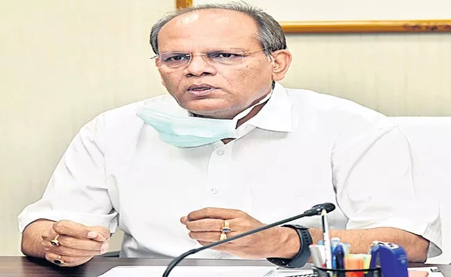 Telangana: Somesh Kumar Meeting At BRKR Bhavan Over Podu Lands Application - Sakshi