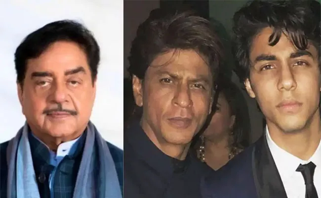 Shatrughan Sinha Says Shah Rukh Khan is Definitely Reason Why Aryan is Being Targeted - Sakshi