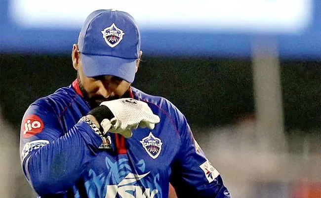 IPL 2021: Rishab Pant Emotional After Losing Match To KKR - Sakshi