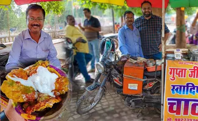 Viral Video: Gwalior Chaat Seller Look Like Delhi CM Arvind Kejriwal - Sakshi