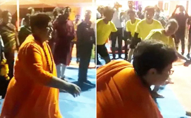 BJP MP Pragya Singh Thakur Played Kabaddi At Bhopal - Sakshi