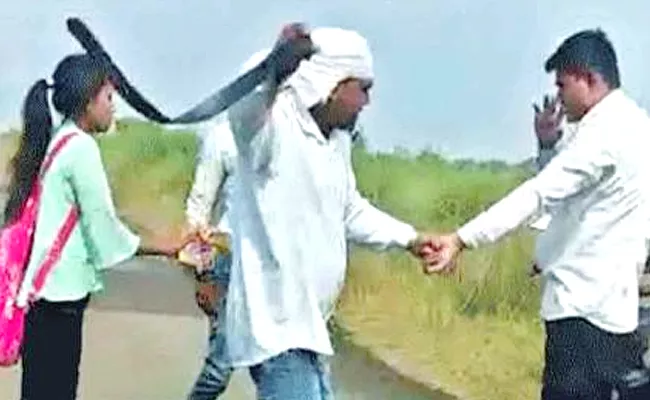 Daughter Found walking With Man Father Thrashed In Madhya Pradesh - Sakshi