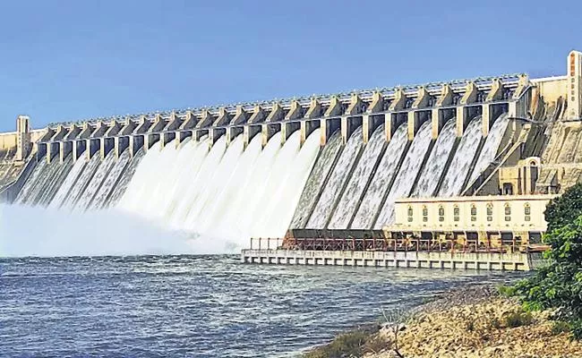 Release of water from Srisailam to Sagar - Sakshi