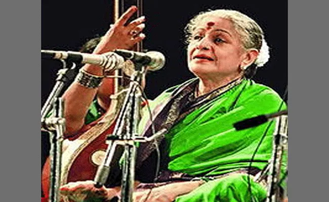 Maithreem Bhajatha: Bharat Ratna Smt. MS Subbulakshmi Amma at UN AT 1966 - Sakshi