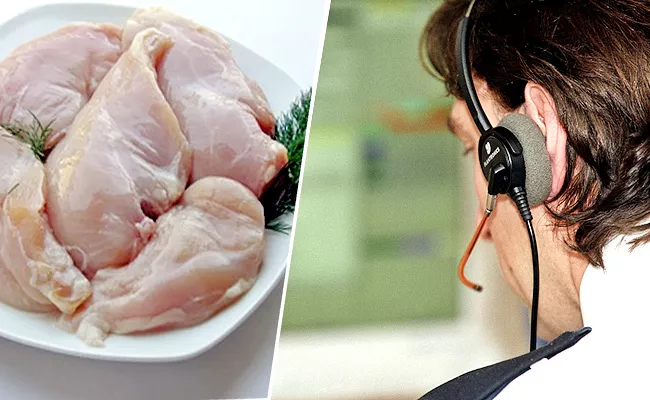 Police Releases Phone Call Of Man Who Wanted Help With Putrid Chicken - Sakshi