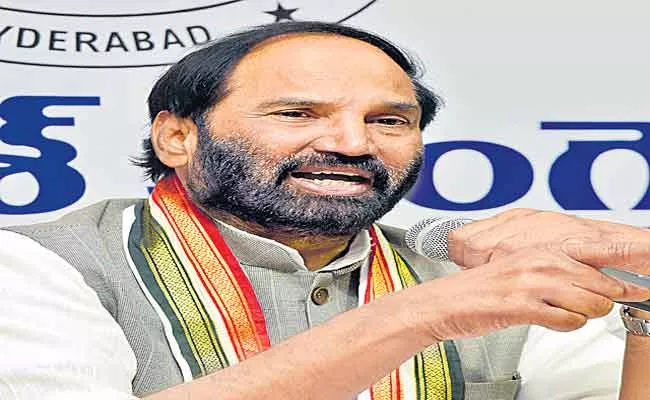 Congress MP Uttam Kumar Reddy Comments On CM KCR In Nalgonda  - Sakshi