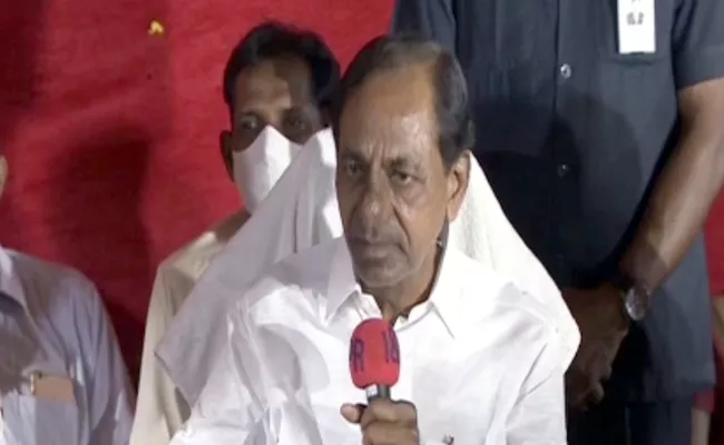 TelanganaL CM KCR Yadadri Tour Highlights - Sakshi