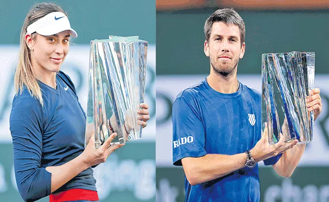 Norrie, Badosa are 1st-time winners at Indian Wells - Sakshi