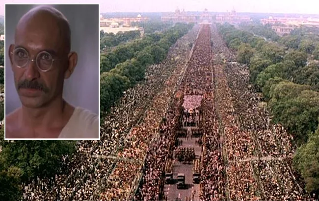 Gandhi actor Ben revealed four lakhs of Indians participated in funeral scene - Sakshi