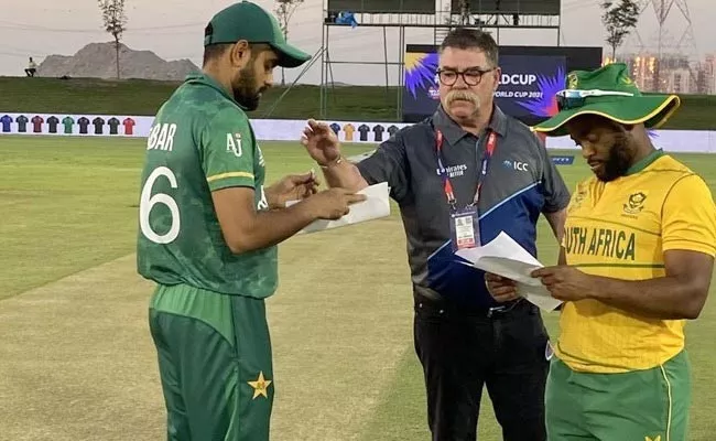 T20 World Cup 2021: Pakistan Vs South Africa Warmup Match Updates Highlights - Sakshi