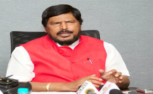 India Should Not Play Matches with Pakistan in T20 World Cup says Ramdas Athawale - Sakshi