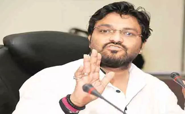 Babul Supriyo Resigns From Loksabha MP - Sakshi