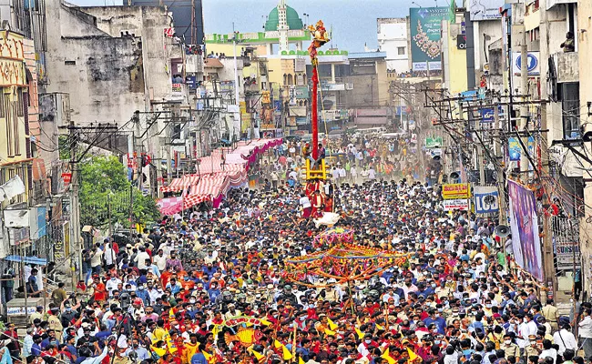 Paidithalli Sirimanotsavam Celebrations Vellampalli Srinivas - Sakshi