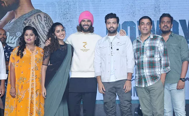 Vijay Devarakonda Launched Rowdy Boys Movie Song - Sakshi