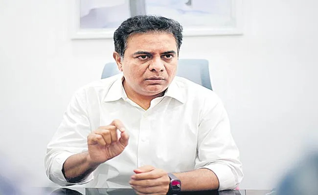 Sakshi Exclusive Interview With TRS Working President KTR