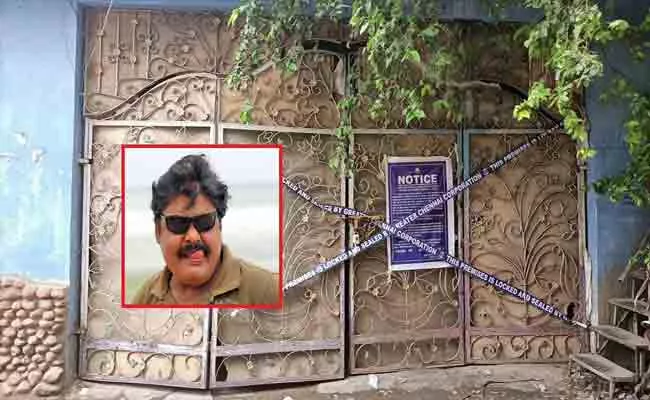 Chennai Corporation Sealed Actor Mansoor Alikhan House In Tamilnadu - Sakshi