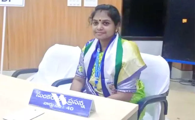 Unanimous Elected Sunkara Siva Prasanna As Mayor Of Kakinada - Sakshi