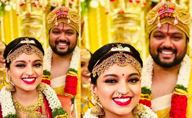 Mani Sharma Son Mahati Got Married To Sanjana Photos Viral - Sakshi