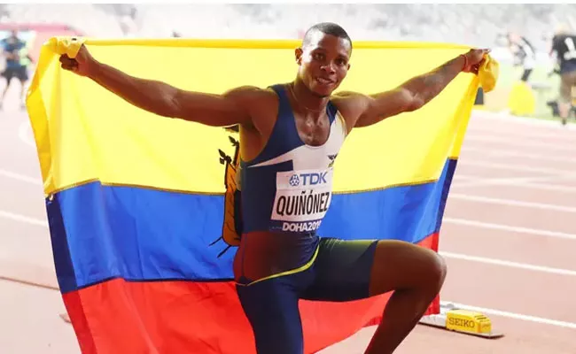 World Athletics Championship Bronze Medallist Alex Quinonez Killed in Ecuador - Sakshi