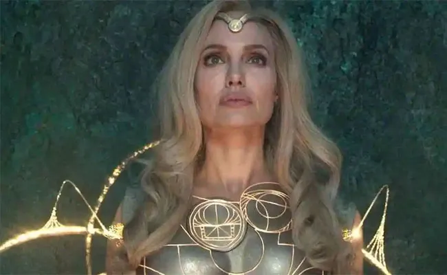 Angelina Jolie in Avengers Series Movies Eternals as Thena - Sakshi