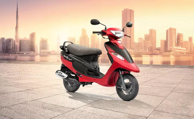 TVS Scooty Record Sales  - Sakshi