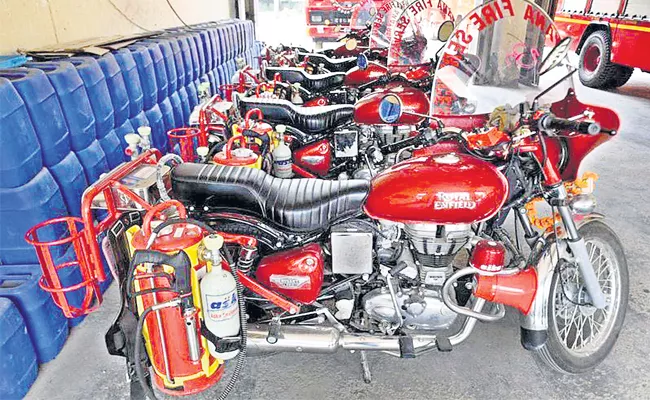 Mumbai Fire Brigade to Get 24 New Fire Bikes - Sakshi