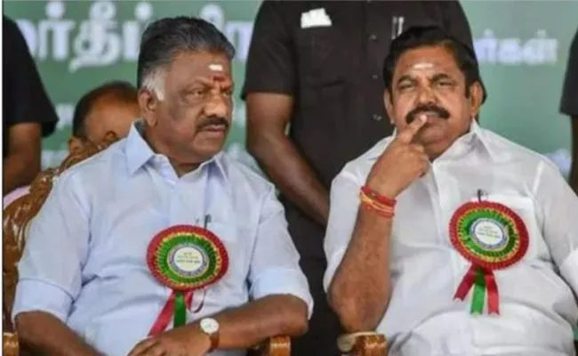 Aiadmk: Cold War Between Panneer Selvam Palani Swami - Sakshi