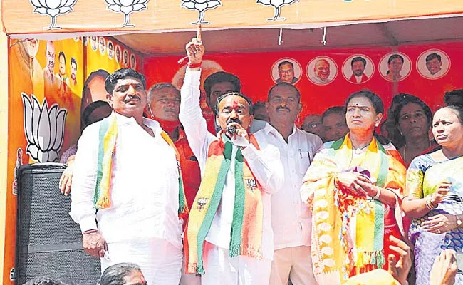 Telangana: Etela Rajender Comments On CM KCR - Sakshi