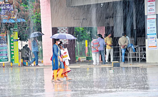 Rain forecast for three days in Andhra Pradesh - Sakshi