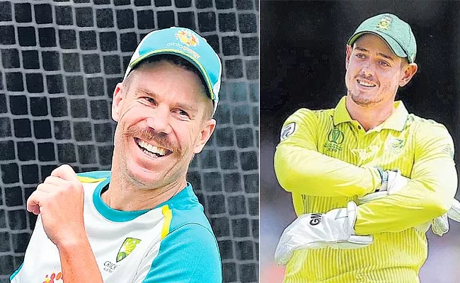 T20 World Cup 2021: David Warner Says Australia Team Will Take A Knee - Sakshi