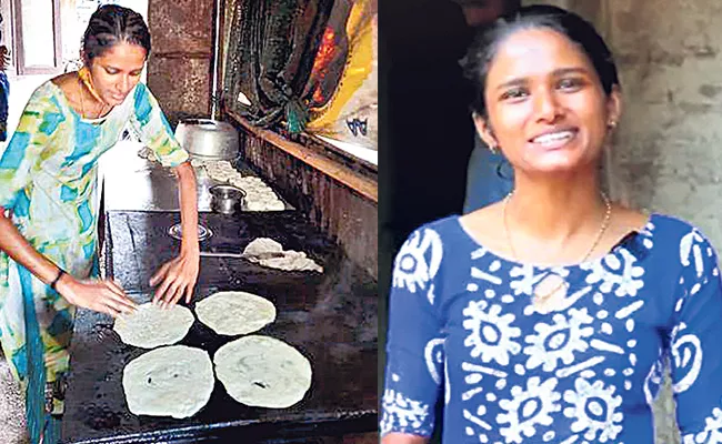 Kerala LLB Student Anaswara Making Paratas Since The Age Of Ten - Sakshi