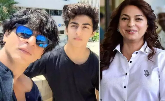 Juhi Chawla Take Aryan Khan Legal Responsible And Signs On Rs 1 Lakh Bond - Sakshi