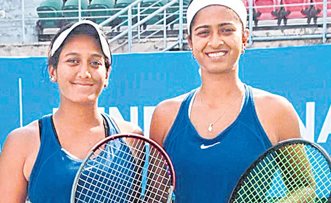 National Tennis Championship: Chilakalapudi Sravya Shivani Pair Wins Title - Sakshi