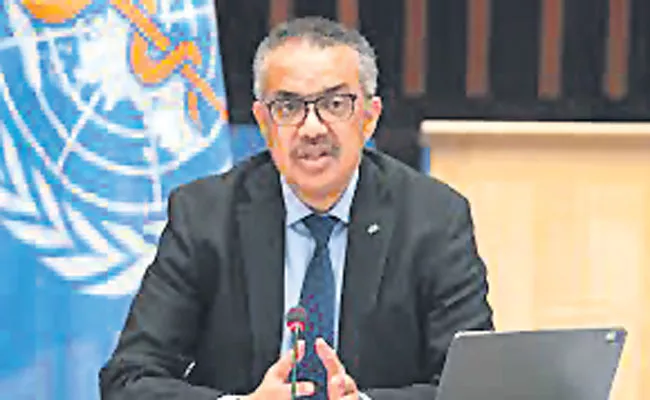   WHO director general Tedros unopposed for 2nd five year term - Sakshi