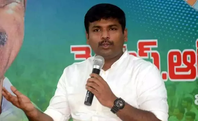 MLA Gudivada Amarnath Fires On Pawan Kalyan Over Visakha Stell Plant Issue - Sakshi