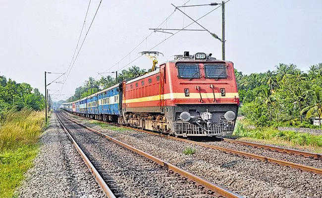 Express trains with new number - Sakshi