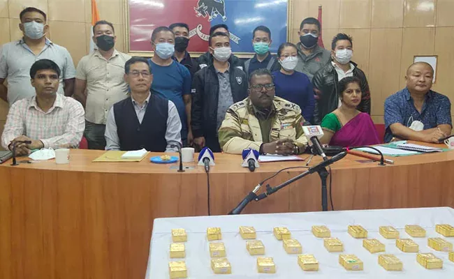 Nagaland Police Said ₹ 29 Crore Worth Gold, Drugs Seized - Sakshi