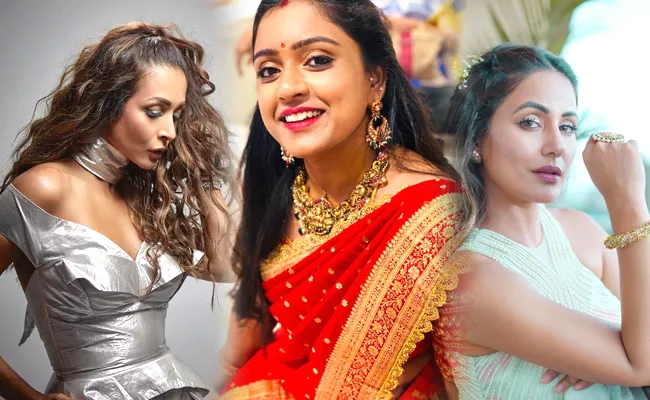 Social Halchal: Vithika, Lasya, Deepika Pilli, Sadhaa Photos - Sakshi