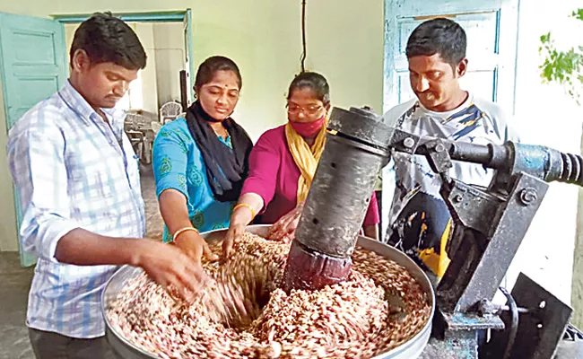 KVIC To Conduct 15 Days Training Program On Katte Ganuga Oil Making - Sakshi