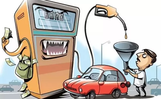 Oil Companies Hike Petrol and Diesel Prices Again - Sakshi