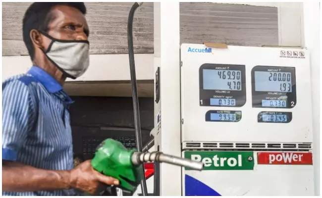 today petrol and diesel price - Sakshi