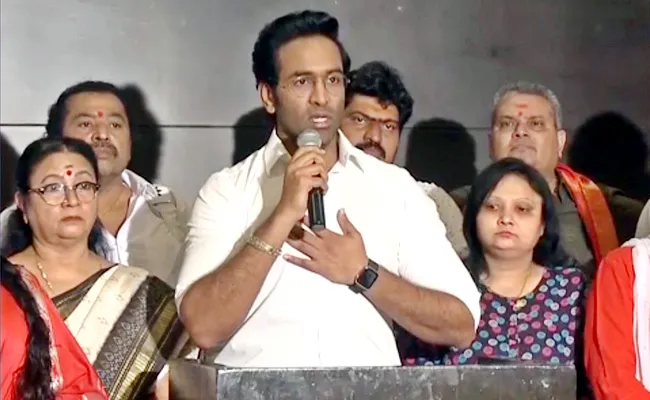 MAA Elections 2021: Manchu Vishnu Announced His Panel Manifesto - Sakshi