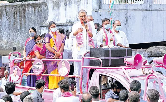 Telangana: Harish Rao Comments On Etela Rajender - Sakshi