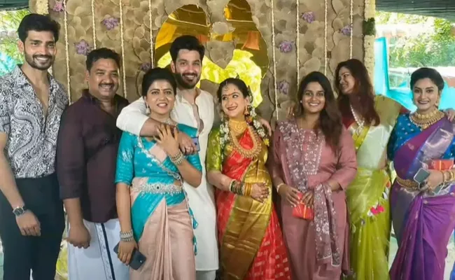 Ali Reza Wife Masuma Baby Shower Function Photos Goes Viral - Sakshi