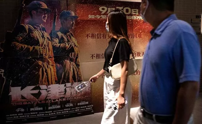 China War Drama The Battle At Lake Changjin Ruling Global Boxoffice - Sakshi