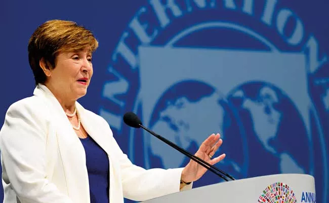 IMF Managing Director Kristalina Georgieva Job In Risk - Sakshi