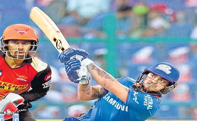 Mumbai Indians Beat SunRisers Hyderabad By 42 Runs - Sakshi