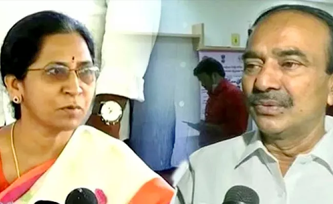 Huzurabad Bypoll: Etela Rajender And His Wife Jamuna Reported Rich Candidates - Sakshi