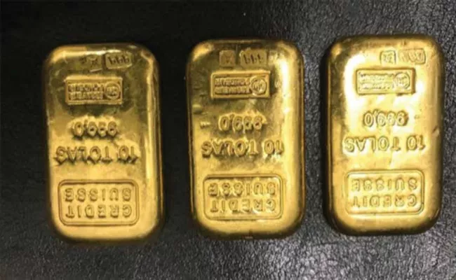 Gold Seized In Shamshabad Airport - Sakshi