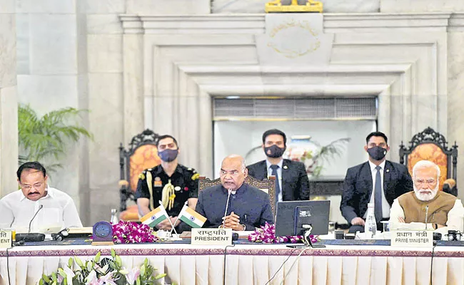 President Kovind attends 51st Conference of Governors and LGs - Sakshi